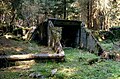 Gesprengter Bunker der Muna im Oberwald