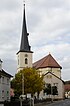 Die Kirche in Burkardroth