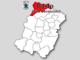 Kaart van São Clemente de Basto