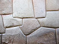 Cüzco'da İnkalar tarafından yapılan bir taş duvar