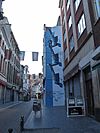 Stripmuur Kuifje te Brussel (centrum)