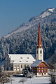 Kirche mit Pfarrhof