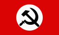 Nasyonal Bolşevik Parti'nin bayrağı.