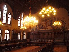 Neues Rathaus München, Kleiner Sitzungssaal des Magistrats