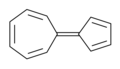 Sesquifulvalene – composed of linked cyclopentadiene and cycloheptatriene rings.