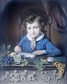 Porträt eines Jungen, zwischen 1830 und 1850, Rijksmuseum Amsterdam