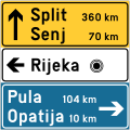 D07 Preliminary direction indicator