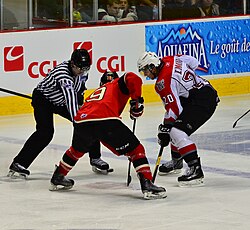 Drummondville Voltigeurs - Québec Remparts mérkőzés