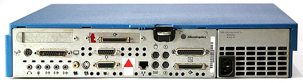 Rückseite einer Indy mit I/O Panel