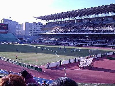 Hjemmekamp på gamle Dalian People's Stadium mot Beijing Guoan i 2006