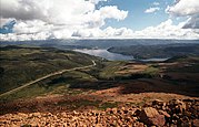 De Tablelands met Bonne Bay zichtbaar in de verte