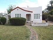 The Harris House was built in 1931 and is located 823 Maple Ave. The property is listed in the Tempe Historic Property Register.