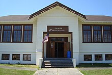 A grade school from 1915 converted to a community center.