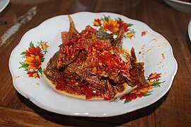 Bada (anchovy) balado