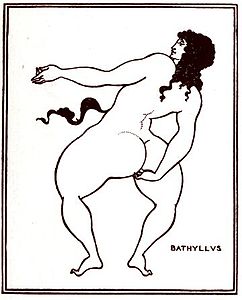 Bathyllus taking the pose, 1896