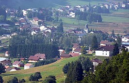 Gezicht op Bois-d'Amont