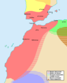 Almoravid dynasty (1050–1147 AD) in 1120 AD.