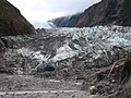 Gletschertor des Franz-Josef-Gletschers (Neuseeland)