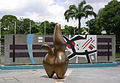 Hans Arp (Cloud Shepherd) and Mateo Manaure (Mural), Ciudad Universitaria