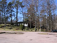 The eastern part of old Kamratgården, with kitchen and dining room.