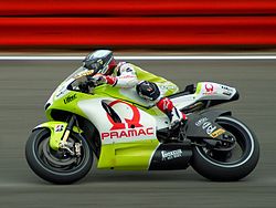 Mika Kallio a 2010-es brit nagydíjon