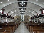 Church interior in 2013