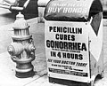 Image 26Penicillin was viewed as a miracle drug that brought enormous profits and public expectations. (from History of biotechnology)