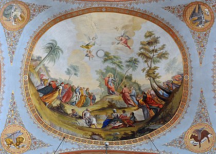 Fresco by Franz Xaver Kirchebner