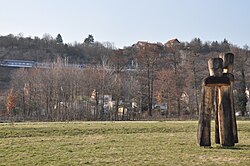 The island Cacovický ostrov