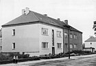 Mittelheide: In der Mittelheider Straße in Köpenick entstehen 10 Wohnhäuser mit 51 Wohnungen. 6. September 1952