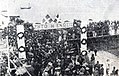 A Greek Cypriot demonstration in the 1930s in favour of Enosis