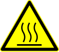 D-W026: Warnung vor heißer Oberfläche