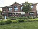 The view of Geneva City Hall from Illinois Route 31/1st Street (2017)