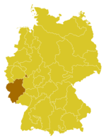 Bispedømmets områder i Tyskland