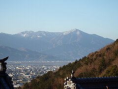 Blick zum Berg Koetsu