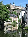 View from the Grund up to the Old Town]]