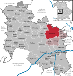 Monheim – Mappa