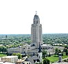 Nebraska State Capitol, since 1932 the tallest building in Lincoln