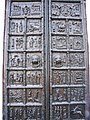 Bronzetür aus Płock, Sophienkathedrale im Nowgoroder Kreml, 1130–1144