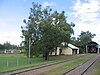 Preserved former Pine Creek railway station