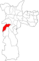 Subprefettura di Campo Limpo – Mappa