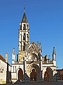 Saint-Père-sous-Vézelay: Gotische Fassade
