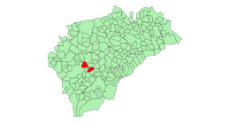 Armuña – Mappa