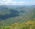 Smoke Hole Canyon from atop Cave Mountain