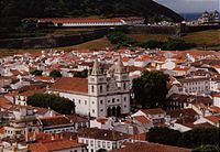 Stadtzentrum von Angra do Heroísmo auf den Azoren