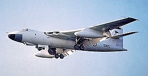 Parlama önleyici beyaz rengiyle RAF Valiant
