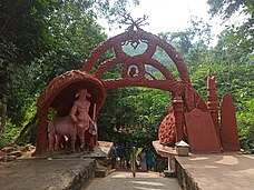 Main entrance of the Dham