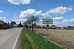 Entrance to Branišov