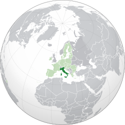 İtalya haritadaki konumu