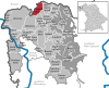 Lage der Gemeinde Geiselbach im Landkreis Aschaffenburg